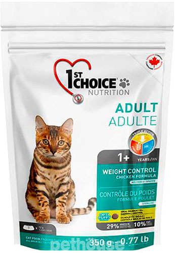 1st Choice Cat Adult Weight Control (Light) , фото 2