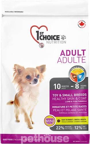 1st Choice Adult Toy and Small Breeds Healthy Skin & Coat