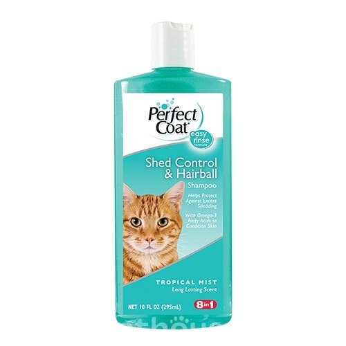 8in1 PC Shampoo for Cats Shed Control Шампунь для длинношерстных кошек