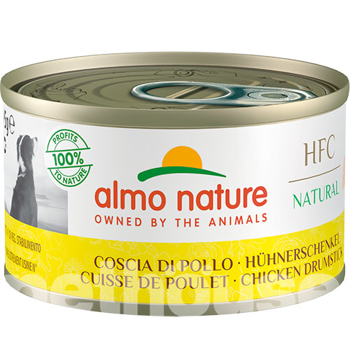 Almo Nature HFC Dog Natural с куриной голенью для собак