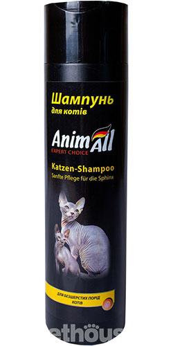 AnimAll Katzen Shampoo Шампунь для безшерстих котів