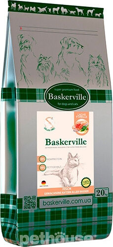 Baskerville Grain Free Cat Adult Fish