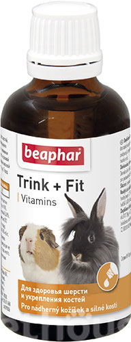 Beaphar Trink + Fit для грызунов и кроликов