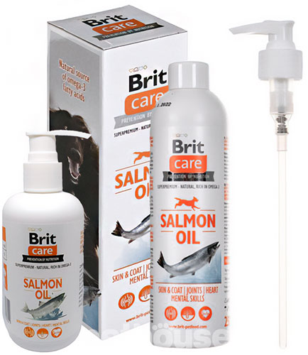 Brit Care Salmon Oil Масло лосося для собак, фото 2