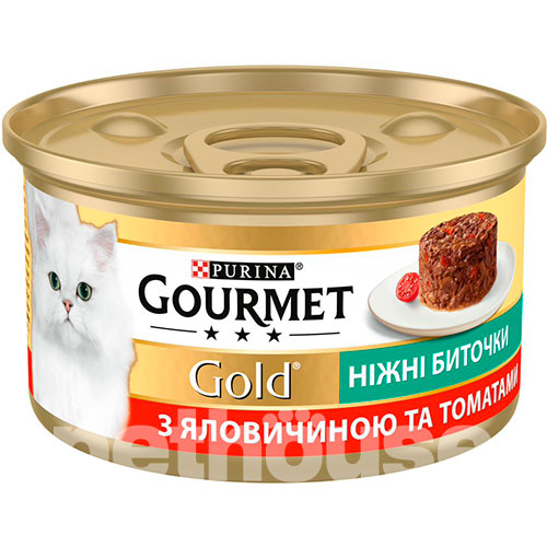 Gourmet Gold Нежные биточки с говядиной и томатом
