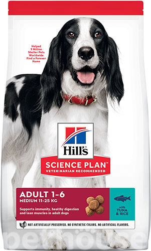 Hill's SP Canine Adult Medium Breed Tuna & Rice