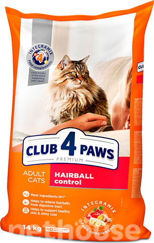 Клуб 4 лапи Premium Hairball Control для дорослих котів, фото 3