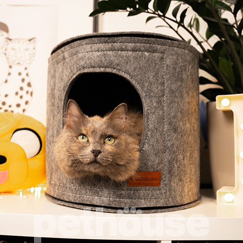 Pethouse Домик Hive для кошек и собак, серый, фото 8