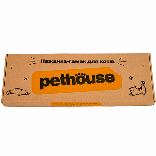 Pethouse Лежанка-гамак Gray для кошек, фото 6