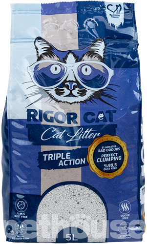 Rigor Cat Наполнитель для кошачьего туалета, с активированным углем, фото 2