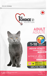 1st Choice Cat Adult Indoor Vitality Short hair
