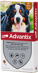 Advantix для собак від 40 до 60 кг