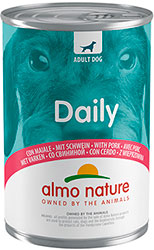 Almo Nature Daily Dog Cans зі свининою для собак