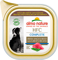 Almo Nature HFC Dog Complete с ирландской говядиной ангус и зеленой фасолью для собак