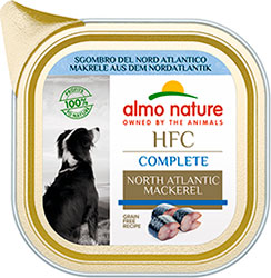Almo Nature HFC Dog Complete с североатлантической скумбрией для собак