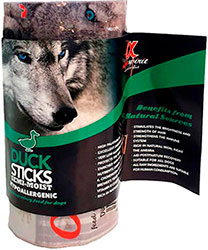 Alpha Spirit Duck Sticks Палочки с уткой для собак