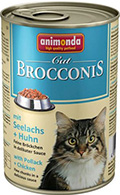Animonda Brocconis для котів, з сайдою та птицею