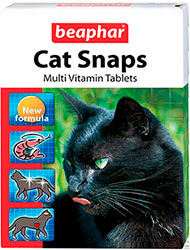 Beaphar Cat Snaps - вітаміни з таурином і біотином для котів