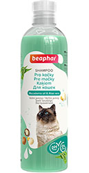 Beaphar Shampoo Macadamia & Aloe Vera Шампунь для кошек с чувствительной кожей