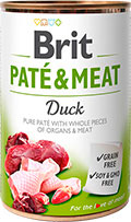 Brit Pate & Meat Dog з качкою