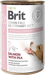 Brit VD Hypoallergenic Dog Cans