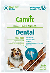 Canvit Dental Ласощі для підримки здоров'я зубів у собак
