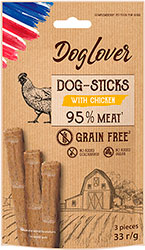 DogLover Sticks Палички з куркою для собак 