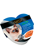 Edel Heart Кусочки с рыбой в деликатном томатном желе для кошек