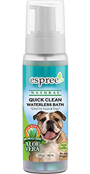 Espree Quick Clean Waterless Bath Пена для очистки лицевой области и лап собак и кошек