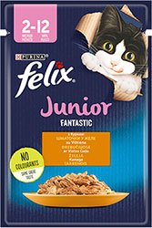 Felix Fantastic з куркою в желе для кошенят
