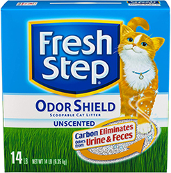Fresh Step Odor Shield, комкующийся наполнитель без аромата