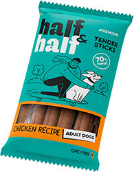 Half&Half Adult Dogs М'ясні палички з куркою для собак