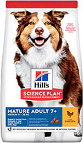 Hill's SP Canine Mature Adult 7+ Medium Breed Chicken