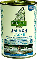 Isegrim Junior River Salmon with Millet, Blueberries & Wild Herbs