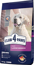 Клуб 4 лапи Premium для дорослих собак великих порід