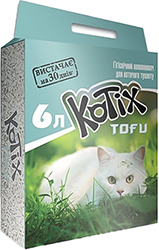 Kotix Tofu Соевый наполнитель для кошачьего туалета, без аромата