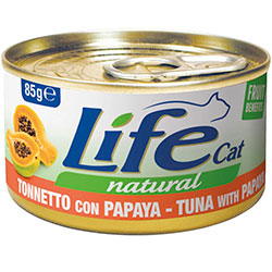 LifeCat Тунец с папайей для кошек