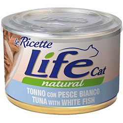 LifeCat le Ricette Тунець з білою рибою для котів