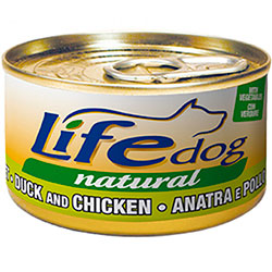 LifeDog Филе утки с курицей и овощами для собак