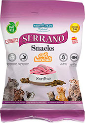 Mediterranean Natural Serrano Snacks Cat Anti Hairball Sardine