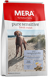 Mera Pure Sensitive Dog Adult Fresh Meat Hering & Kartoffel