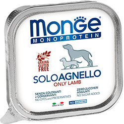Monge Monoprotein Dog Solo Lamb