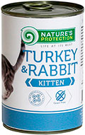Nature's Protection Kitten Turkey & Rabbit 
