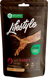 Nature's Protection Lifestyle Cat Snacks Soft Rabbit Strips