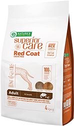 Nature's Protection Superior Care Dog Red Coat Grain Free Adult All Breeds Salmon