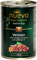Nuevo Dog Adult Venison & Noodles & Cowberry 