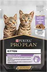 Purina Pro Plan Kitten Healthy Start Шматочки в паштеті з індичкою для кошенят