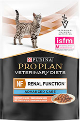 Purina Veterinary Diets NF — Renal Function Feline Шматочки в підливі з лососем для котів