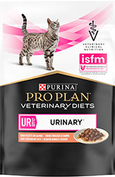 Purina Veterinary Diets UR St/Ox — Urinary Feline Шматочки в підливі з лососем для котів