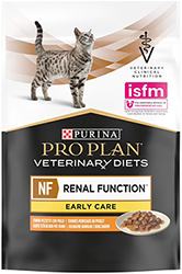 Purina Veterinary Diets NF — Renal Function Early Care Feline Шматочки в підливі з куркою для котів